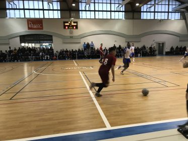 futsal joueur ballon