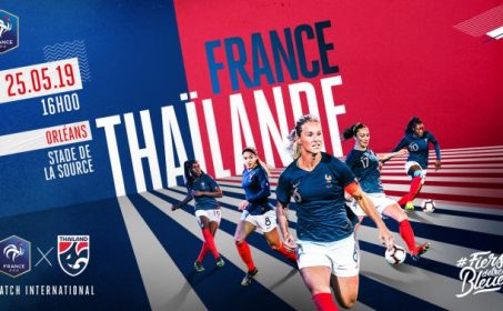 affiche du match france thaïlande 2019