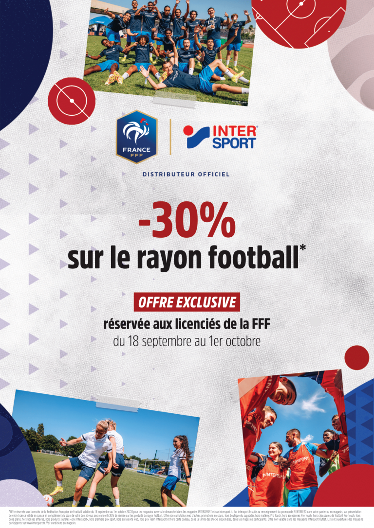 Code Promo Intersport Offre pour les licencié(e)s avec Intersport – Ligue de Football ...