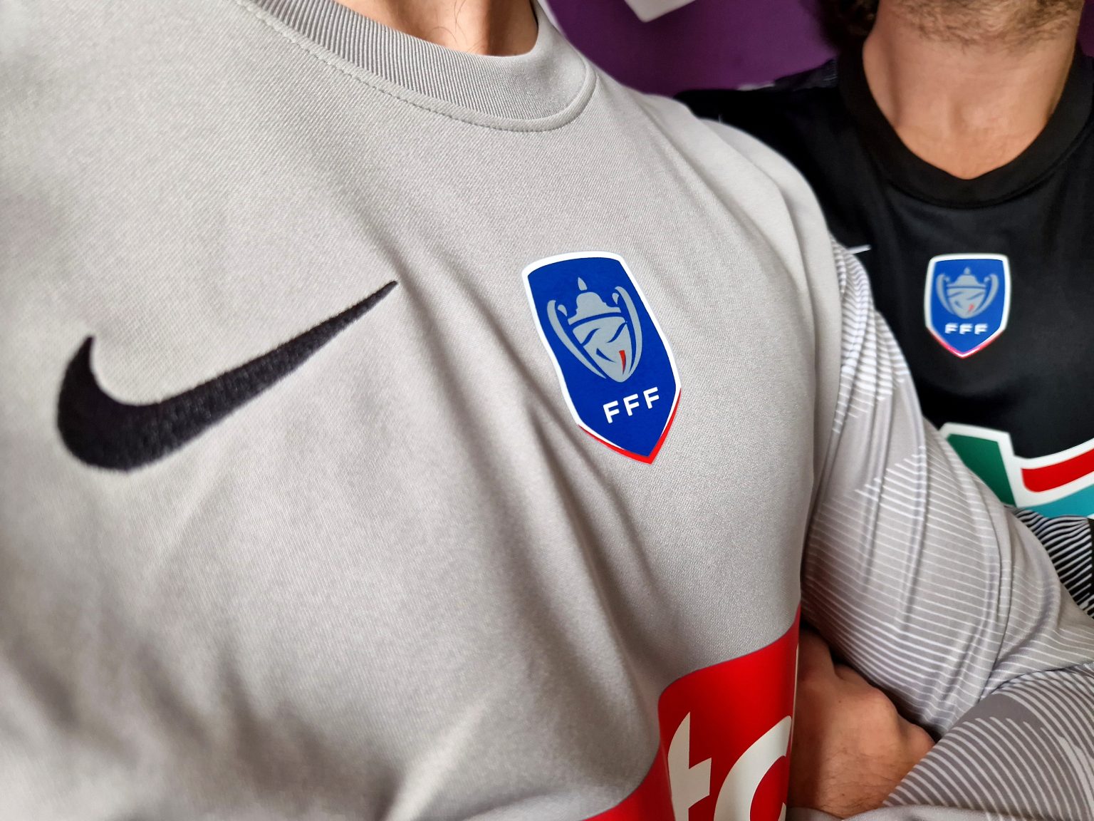Maillot Adidas Coupe De France RTL N°3 - Domicile, Homme XL, Manches Longues